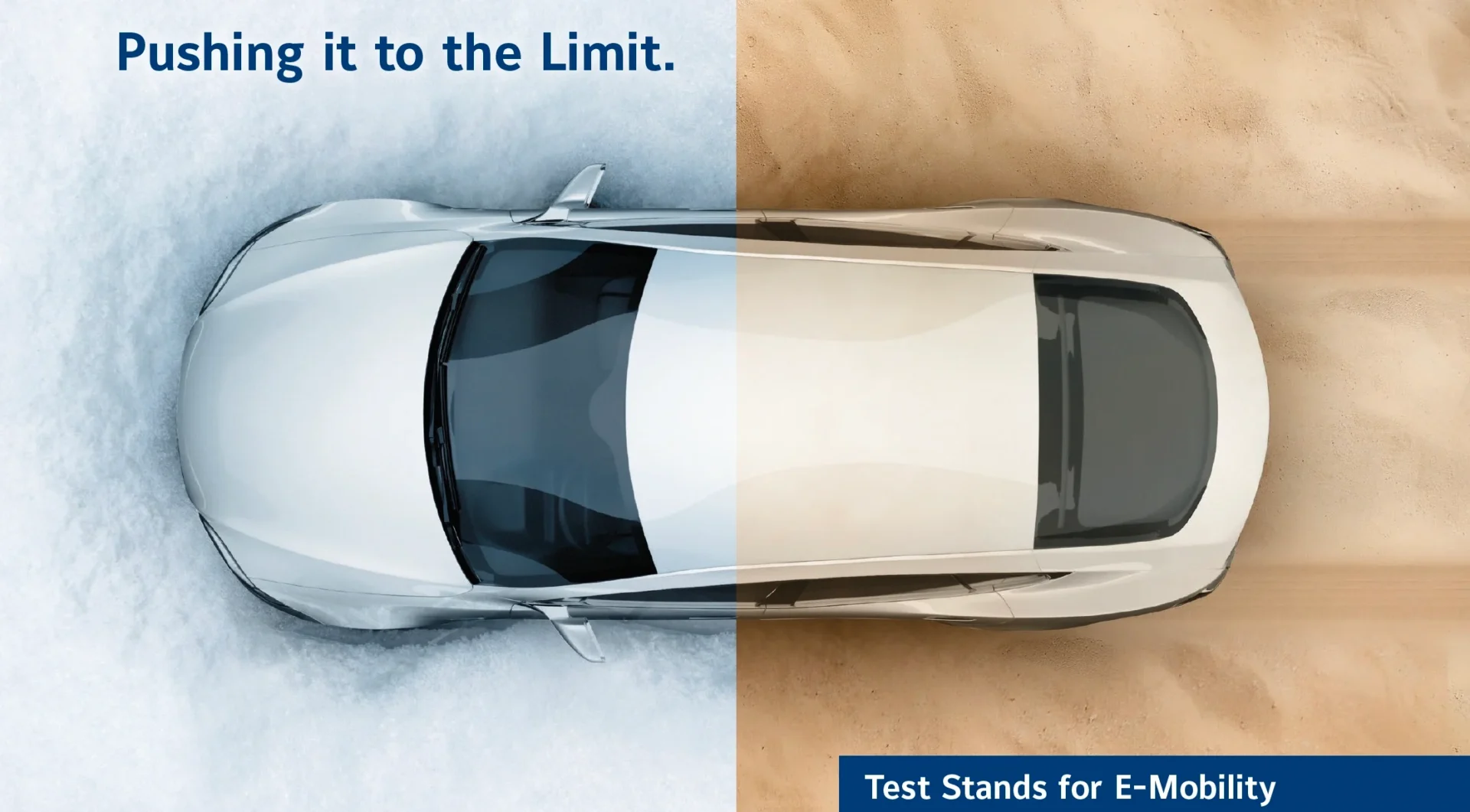 Pushing it to the limit. Test stands for e-mobility components.